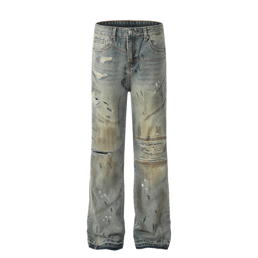 Ripped Dirty Street Jeans