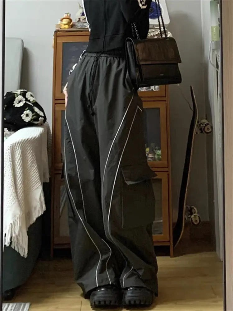 Vintage Cargo Track Pants (Women Sizes)