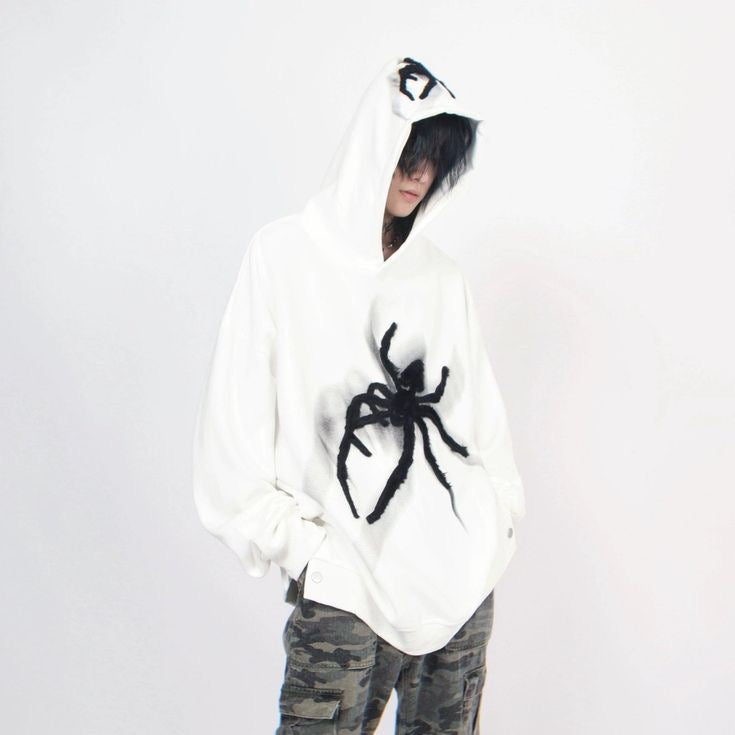 Loose Spider Hoodie (2 Colors)