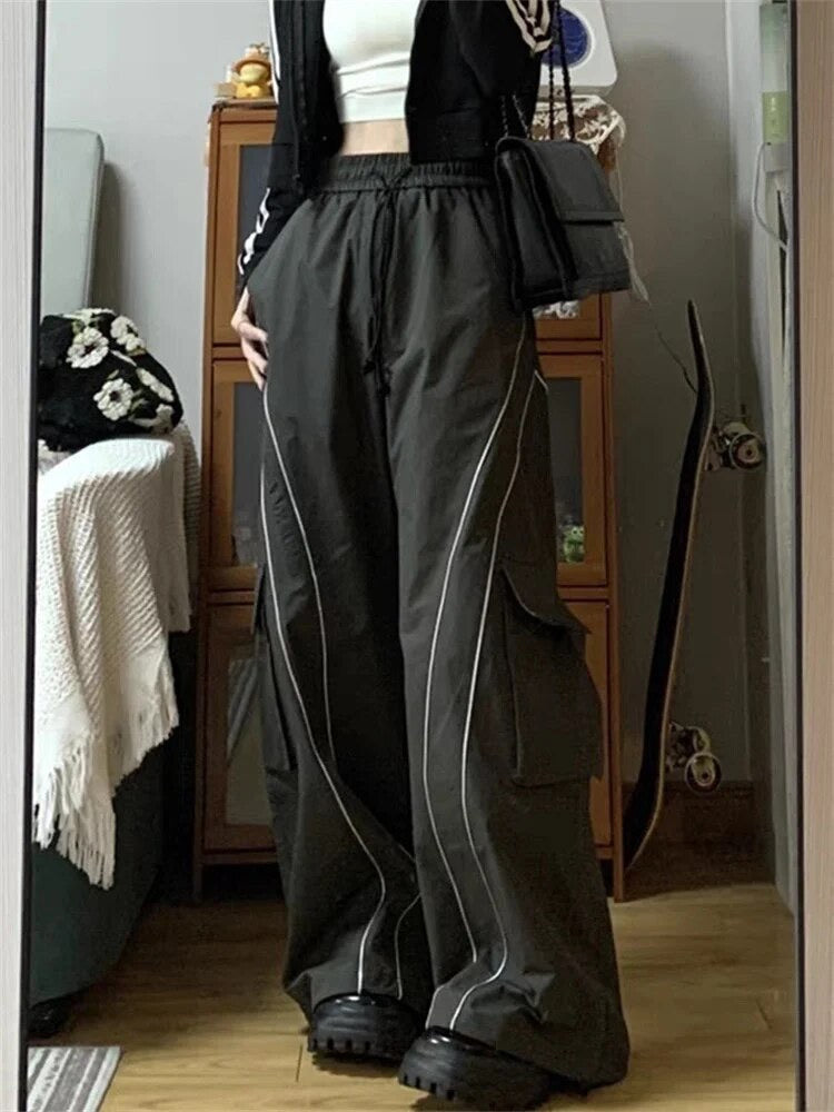 Vintage Cargo Track Pants (Women Sizes)