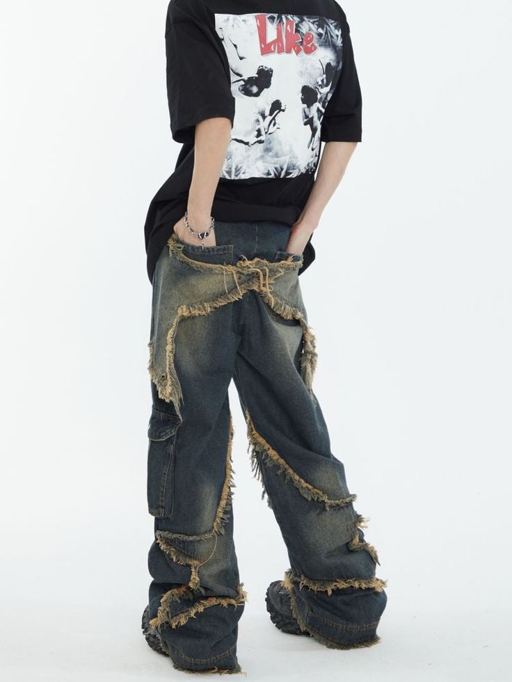 Y2K Star Jeans (Women Sizes)