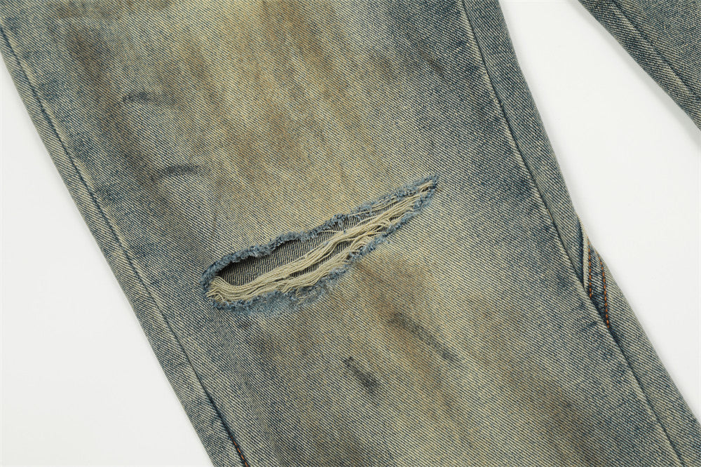Ripped Dirty Street Jeans