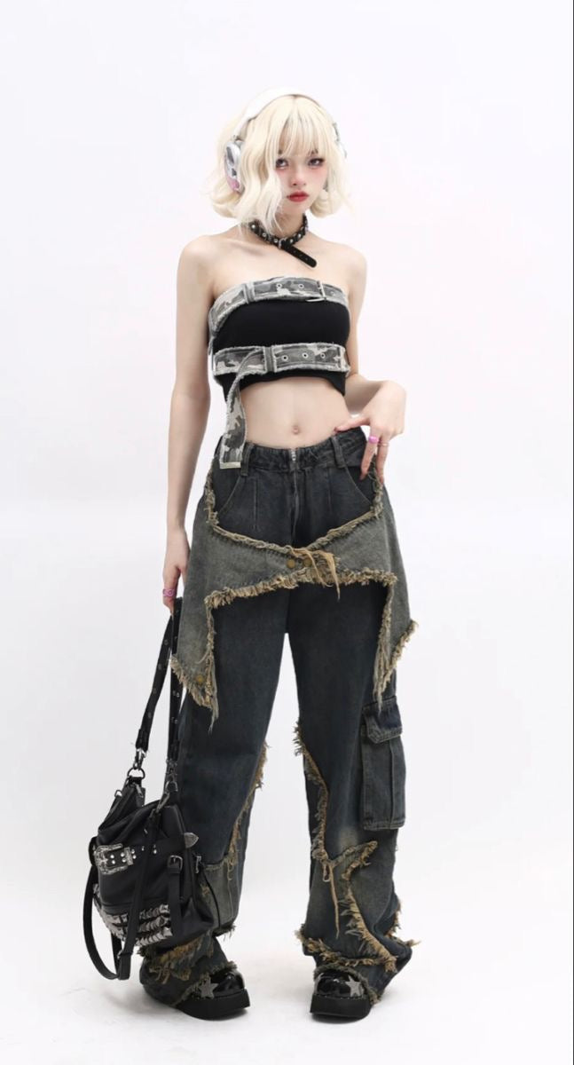 Y2K Star Jeans (Women Sizes)