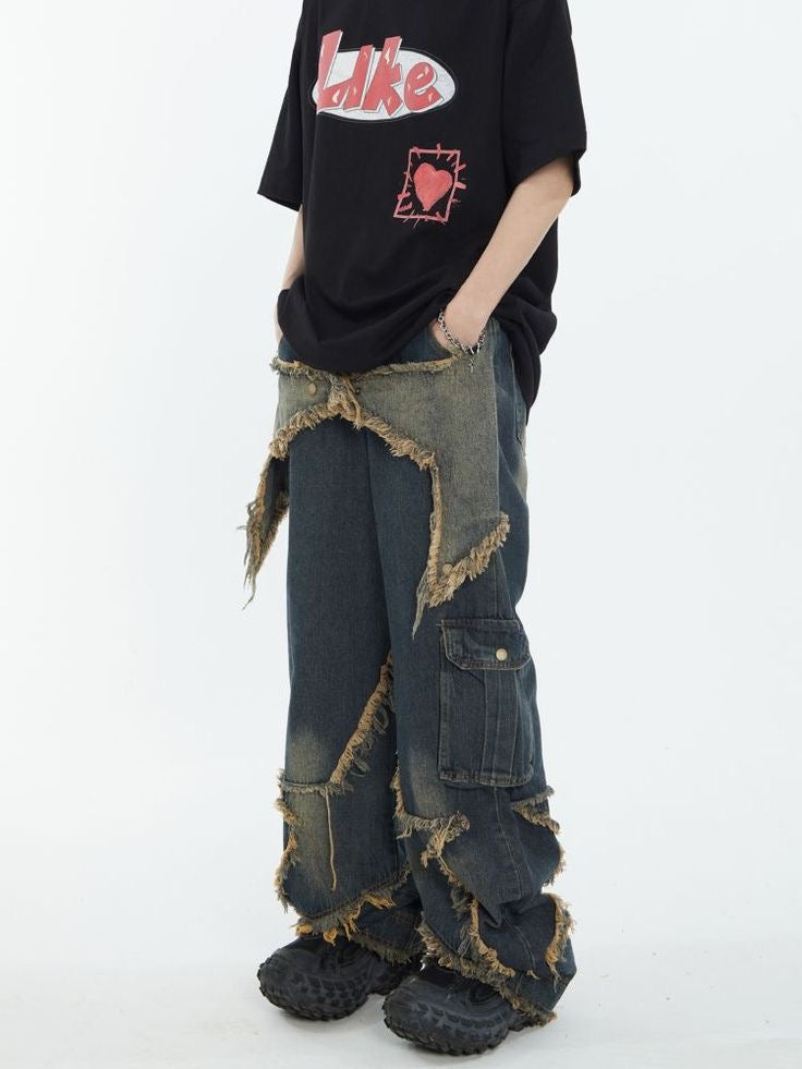 Y2K Star Jeans (Women Sizes)