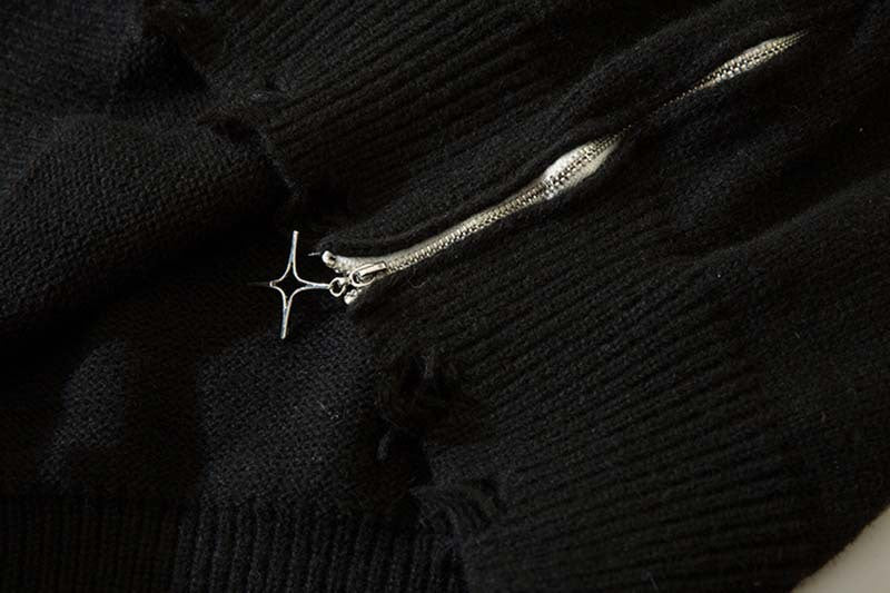 Four-pointed Star Sweater (2 Colors)