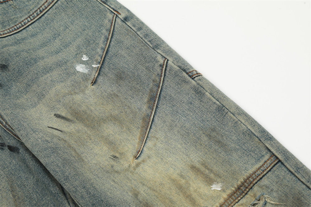 Ripped Dirty Street Jeans